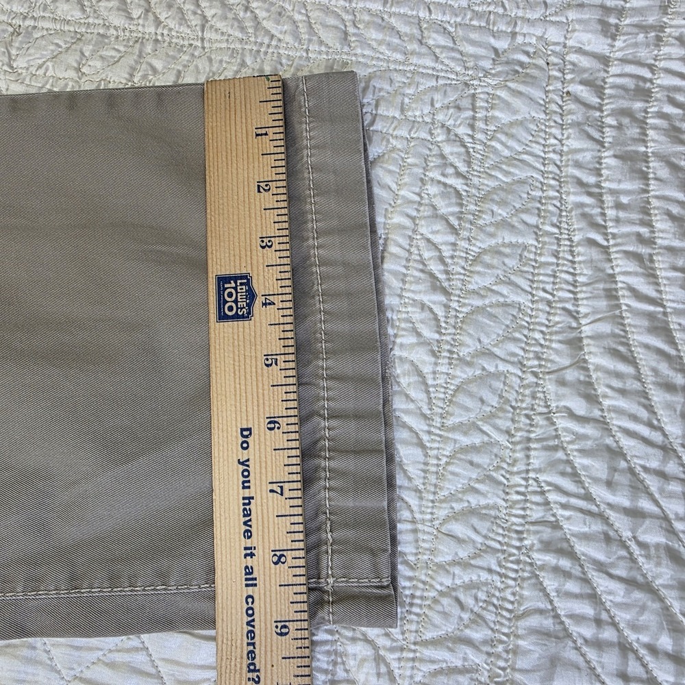 BKE Casuals Khaki‎ Pants Mens 32R Carter Straight Fit Tan - Picture 6 of 9
